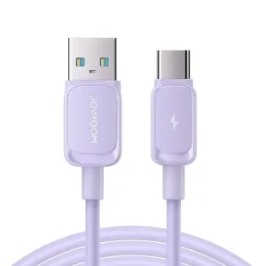 Kabel S-AC027A14 USB na USB C Joyroom / 3A / 1,2 m (fialový)