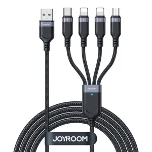 Kabel Joyroom USB S-1T4018A18 4v1 USB-C na Lightning / 3,5A/ 1,2 m (černý)