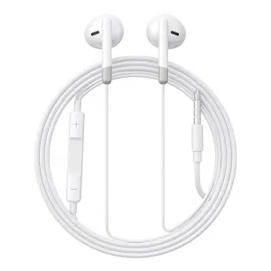 Kabelová sluchátka do uší Joyroom JR-EW01, (bílá)