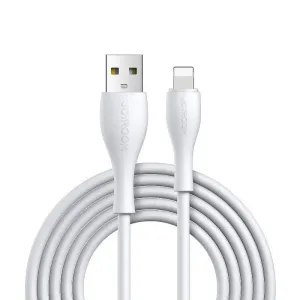 Joyroom Bowling Data kabel USB / Lightning 2.4A 1m, biely (S-1030M8)