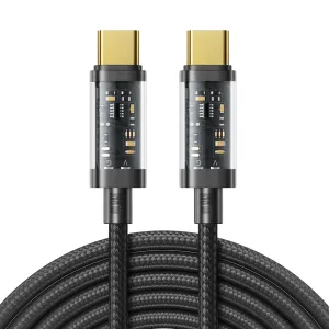 Joyroom Fast Charging kabel USB-C / USB-C 100W 2m, černý (S-CC100A20)