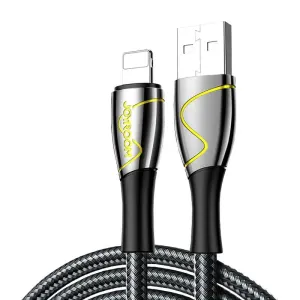 Joyroom Fast Charging kabel USB / Lightning 2.4A 1.2m, černý (S-1230K6)