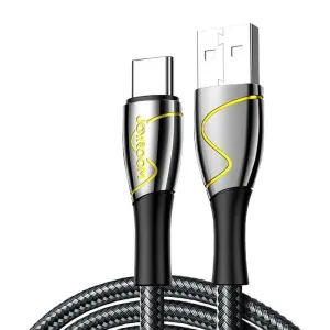 Joyroom Fast Charging kabel USB / USB-C 3A 1.2m, černý (S-1230K6)