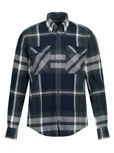 Nadměrná velikost: Jp1880, Flanelová košile s tartanovým vzorem, modern fit Zelená #5434825