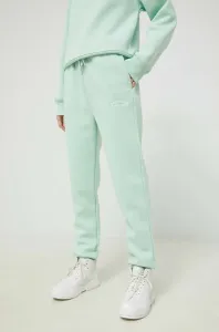Tepláky Juicy Couture dámské, zelená barva, s aplikací #4287613