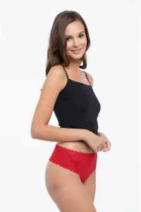 Červené krajkové tango kalhotky Bellie Maxi #5019585