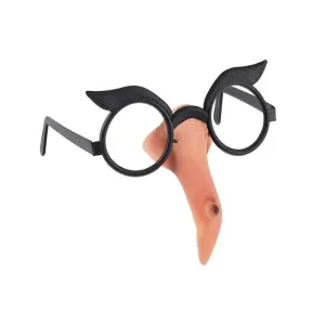 JUNIOR - Maska Brýle s nosem ježibaby