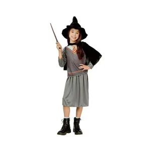 JUNIOR - Dětský kostým Čaroděj (tričko, pelerína, sukně, klobouk), velikost 120 / 130 cm