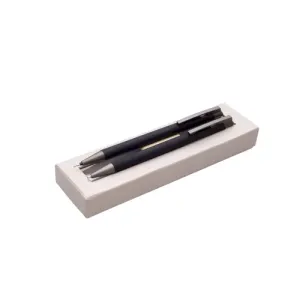 JUNIOR - Dárková sada kov mechanická tužka + kuličkové pero ARMI SOFT černá