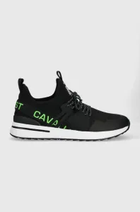 Sneakers boty Just Cavalli černá barva, 74QB3SD3 #5657887