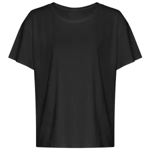 Just Cool Dámské sportovní tričko s otevřenými zády - Černá | L