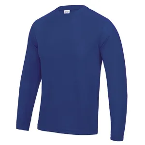 Just Cool Pánské sportovní tričko s dlouhým rukávem Cool T - Královská modrá | XXL #3804030