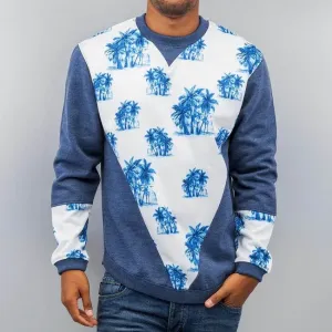 Just Rhyse Palms Sweatshirt Blue #1124967