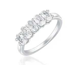 JVD Elegantní stříbrný prsten se zirkony SVLR0705XH2BI 58 mm