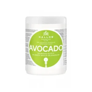 Kallos Intenzivní před šamponová maska pro hydrataci vlasů Avocado (Pre Shampoo Mask) 1000 ml