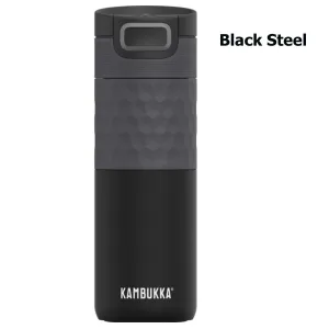 Kambukka 11-01009 Termohrnek Etna Grip 0,5l - Black Steel #1391381