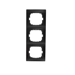Kanlux 36496 DOMO   Trojnásobný vertikální rámeček - černá matná