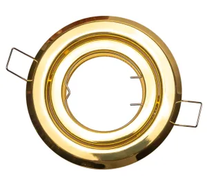 Kanlux ARGUS CT-2115-G, průměr 95 mm - Podhledové bodové svítidlo žluté zlato 5905339003041