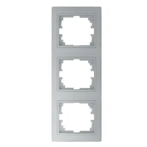 Kanlux 24886 DOMO Trojnásovný vertikální rámeček - stříbrná
