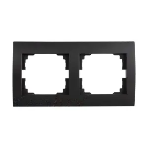 Kanlux 33573 LOGI   Dvojnásobný horizontální rámeček - černá matná