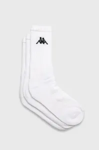 Ponožky Kappa bílá barva