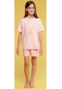 Dívčí pyžamo Karelpiu KC4138 9/10 Růžová