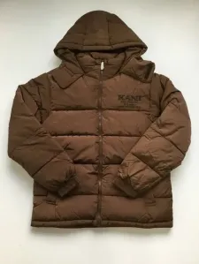 Karl Kani Retro Hooded Puffer Jacket brown #5338189