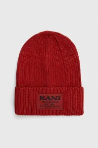 Zimní čepice Karl Kani Woven Retro Classic Beanie Red