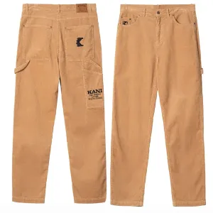 Cargo Nohavice Karl Kani Retro Corduroy Cargo Pants sand #5154761