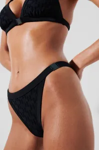 Černé plavkové kalhotky KL Monogram Bikini Bottoms #4071867