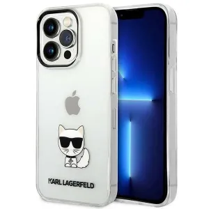 Karl Lagerfeld KLHCP14LCTTR Apple iPhone 14 Pro hardcase transparent Choupette Body