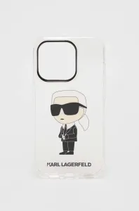 Karl Lagerfeld KLHCP14LHNIKTCT Apple iPhone 14 Pro transparent hardcase IML NFT Ikonik