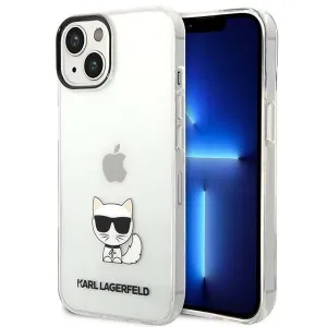Karl Lagerfeld KLHCP14SCTTR Apple iPhone 14 hardcase transparent Choupette Body