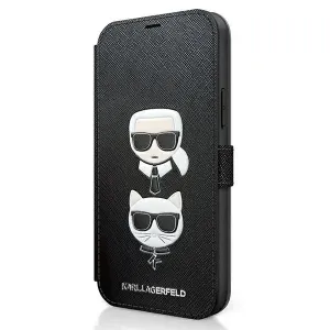 Kryt Karl Lagerfeld KLFLBKP12SSAKICKCBK iPhone 12 mini 5,4