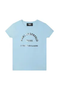 Dětské bavlněné tričko Karl Lagerfeld #6154290