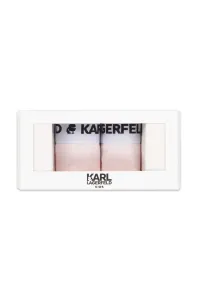 Dětské kalhotky Karl Lagerfeld 2-pack růžová barva #5345498