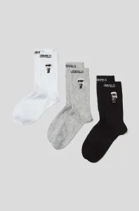 Ponožky Karl Lagerfeld 3-pack pánské #5410024