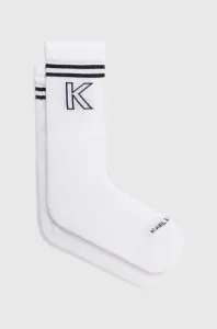 Ponožky Karl Lagerfeld pánské, bílá barva #5970016