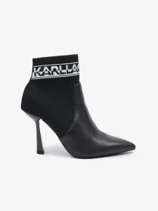 Karl Lagerfeld Pandara Kotníková obuv Černá