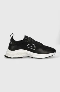 Sneakers boty Karl Lagerfeld LUX FINESSE černá barva, KL53138
