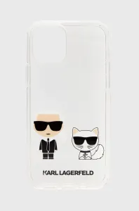 Karl Lagerfeld KLHCP12MCKTR Apple iPhone 12/12 Pro hardcase Transparent Karl & Choupette