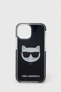 Karl Lagerfeld KLHCP13STPECK Apple iPhone 13 mini hardcase black Choupette Head
