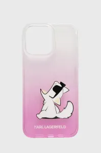 Karl Lagerfeld KLHCP14XCFNRCPI Apple iPhone 14 Pro Max hardcase pink Choupette Fun