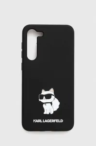 Karl Lagerfeld KLHCS23MSNCHBCK Samsung Galaxy S23+ Plus hardcase black Silicone Choupette