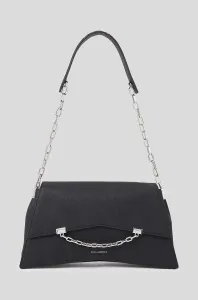 Kožená kabelka Karl Lagerfeld černá barva #5410498