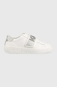 Kožené sneakers boty Karl Lagerfeld Kupsole Iii bílá barva
