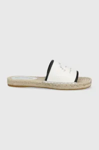 Pantofle Karl Lagerfeld Kamini Kc dámské, bílá barva #4844614