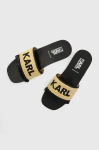 Pantofle Karl Lagerfeld SKOOT III dámské, černá barva