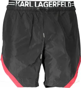 Karl Lagerfeld pánské plavky Barva: černá, Velikost: S #1150026