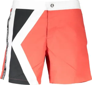 Karl Lagerfeld pánské plavky Barva: červená, Velikost: 2XL #1149525